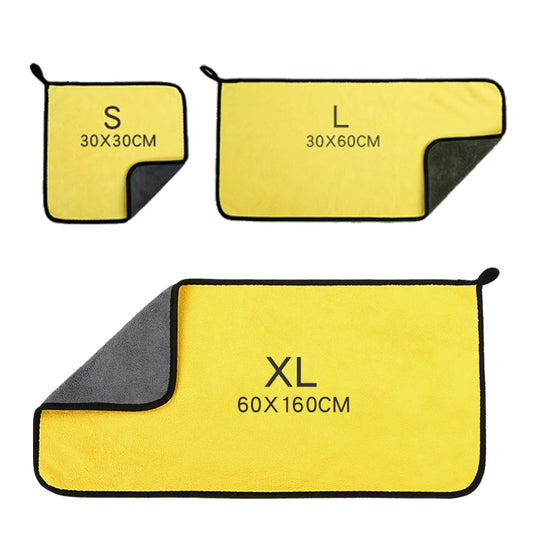 Super absorbent car towels