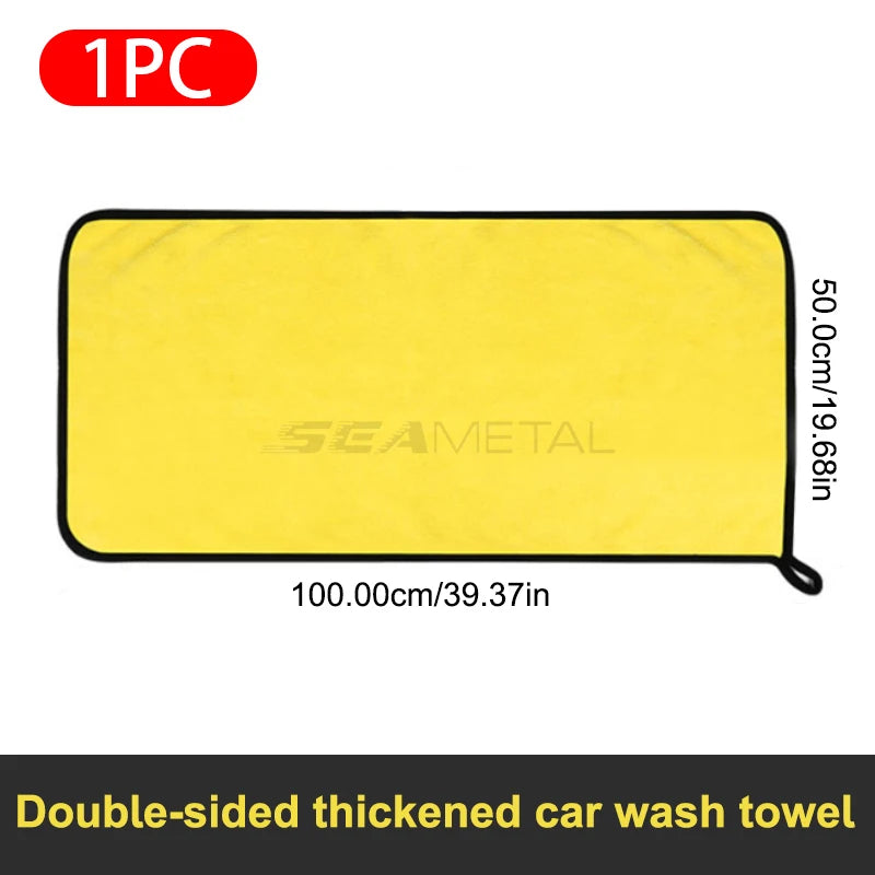 Super absorbent car towels